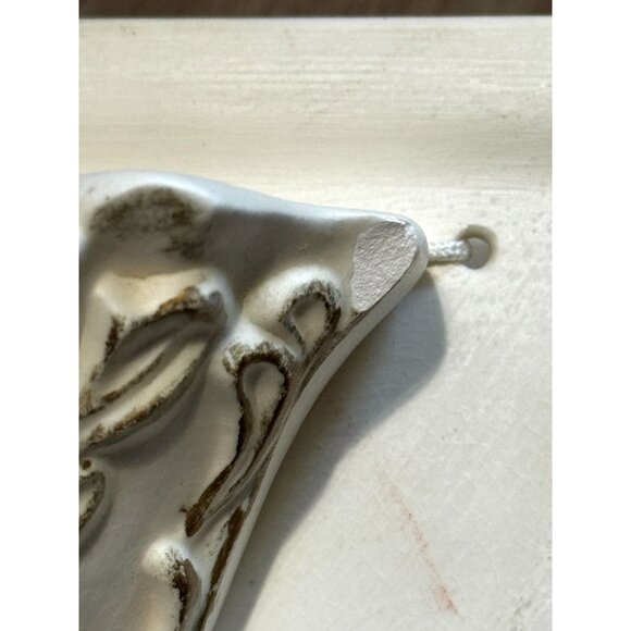 Vintage MCM Arnel's Ceramic Wall Planters Set Of 2 - Signed Decorative Floral De - Picture 9 of 12